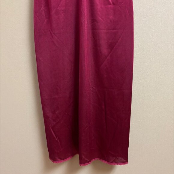 VTG Maidenform Women Slip Dress Sz 38 Babydoll Chemise Cami Coquette Whimsigoth - Picture 3 of 12